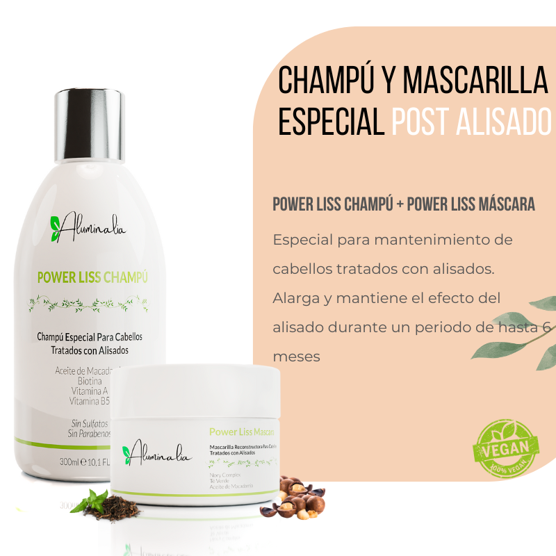 Power Liss Champú Mascarilla -