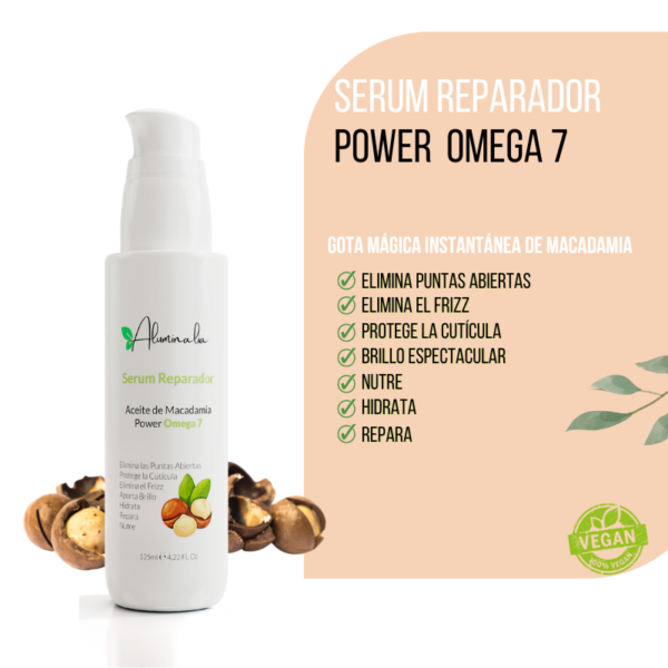 Serum reparador macadamia power omega 7