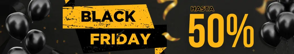Black Friday 2025 - banner - hasta 50 descuento