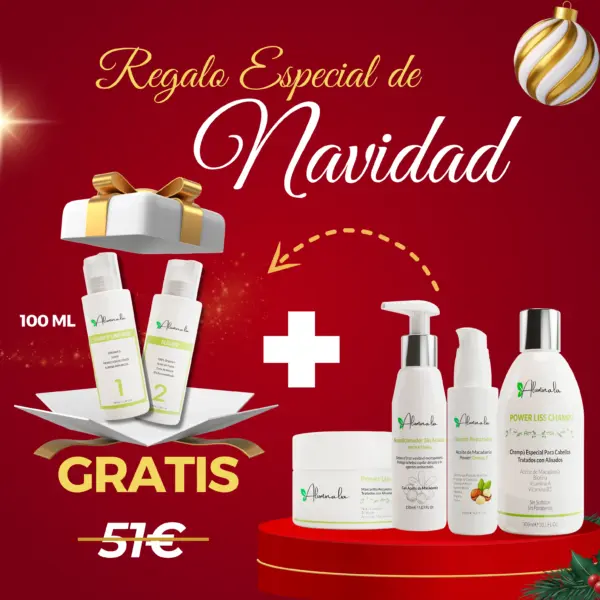 Oferta Navidad – Mantenimiento 4 Pasos (+ Alisado 100 ml GRATIS)