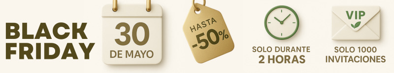 Black Friday en Mayo - Solo durante 2 horas