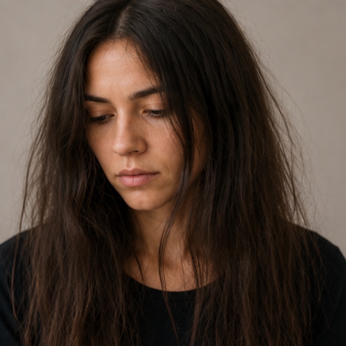 Cabello apagado y sin brillo